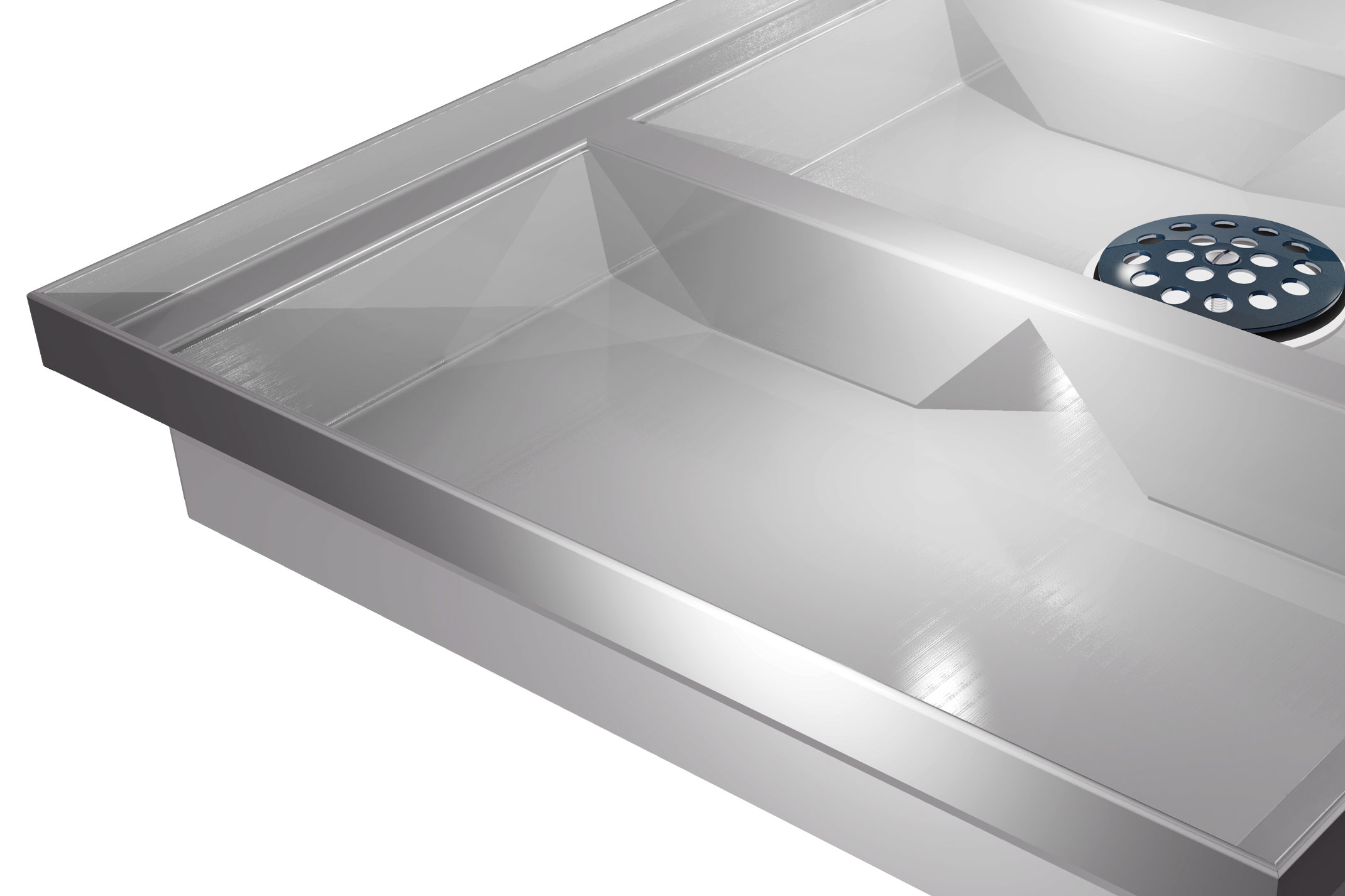 Schmutzfangwanne Aluminium
